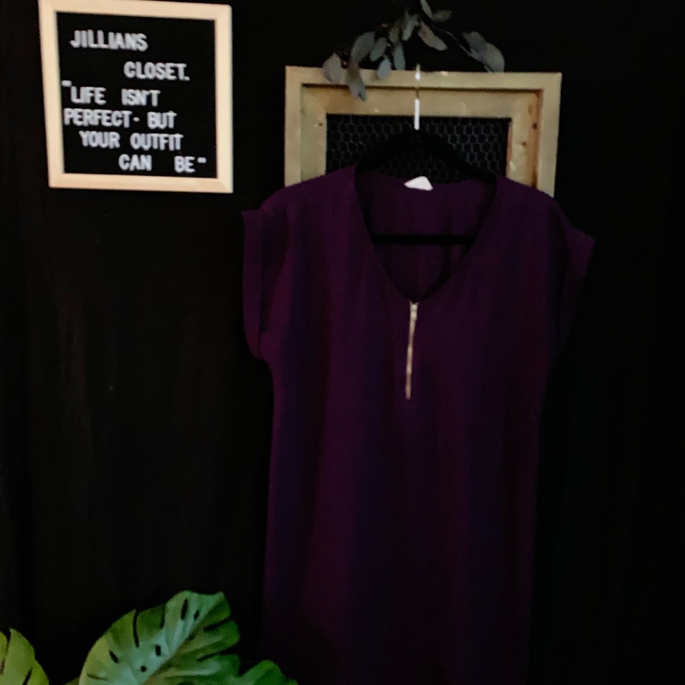 Purple dress